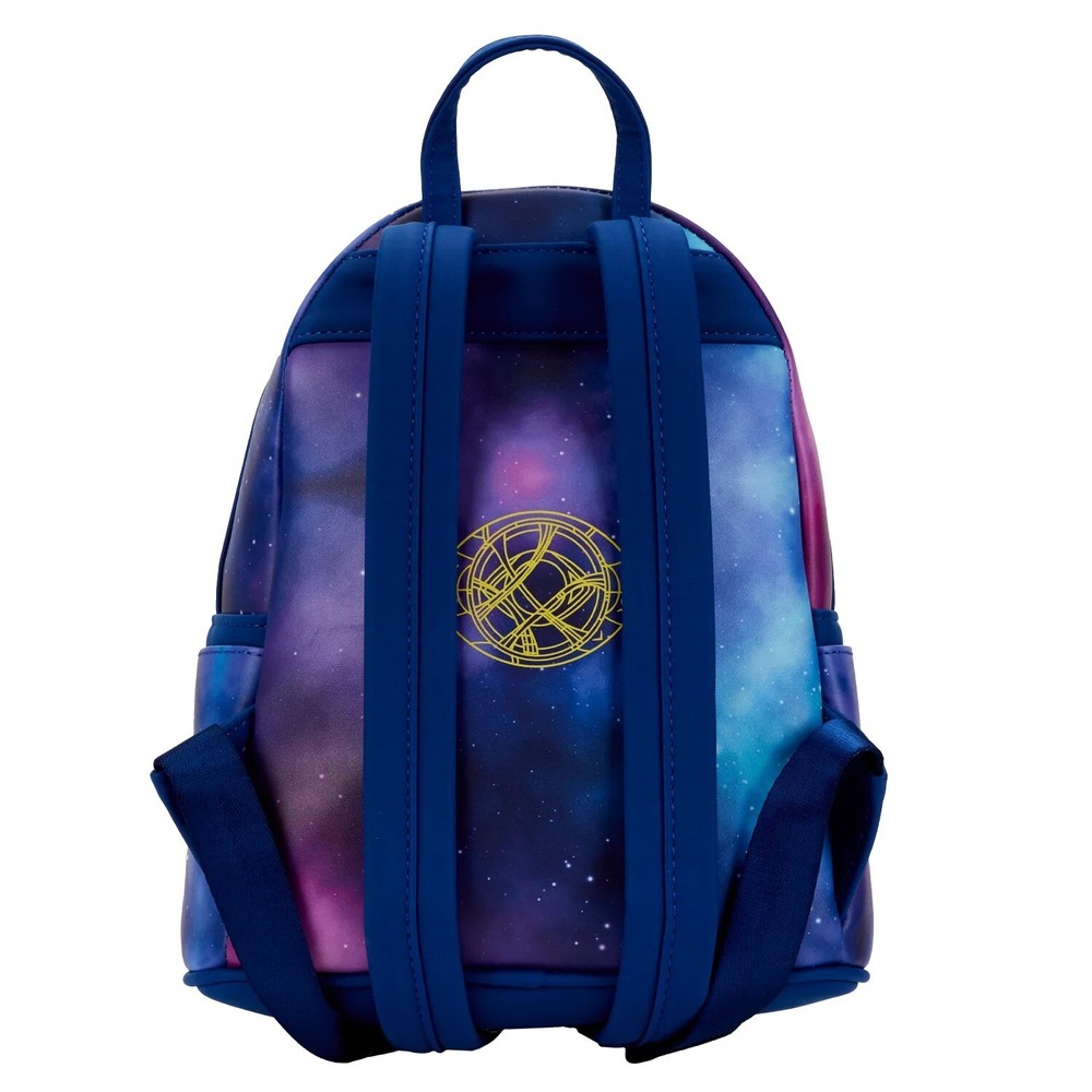 NWT Loungefly Marvel Comic Dr Strange Multiverse of Madness Wallet/Backpack set - Picture 2 of 12